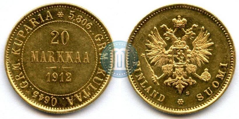Picture 20 markkaa 1912 year S 