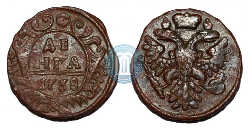 Фото Денга 1738 года  