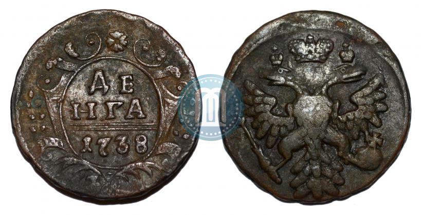 Фото Денга 1738 года  