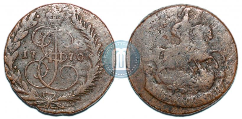 Picture 2 kopecks 1770 year ЕМ 