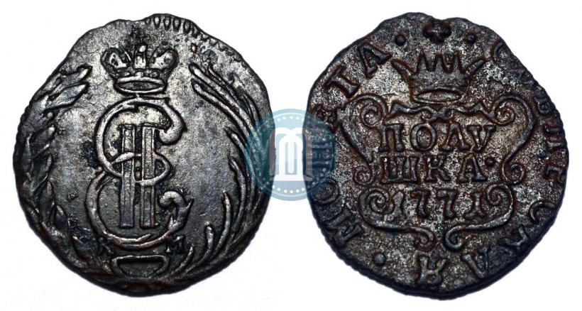Picture Polushka 1771 year КМ 