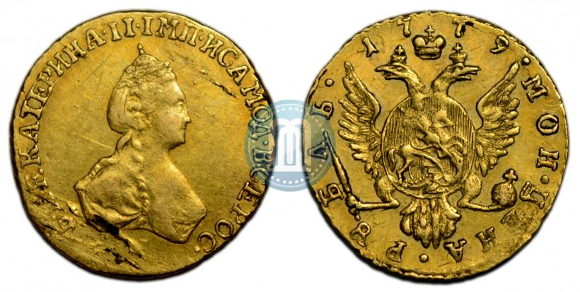 Picture 1 rouble 1779 year  