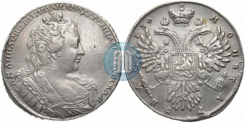 Picture 1 rouble 1730 year  