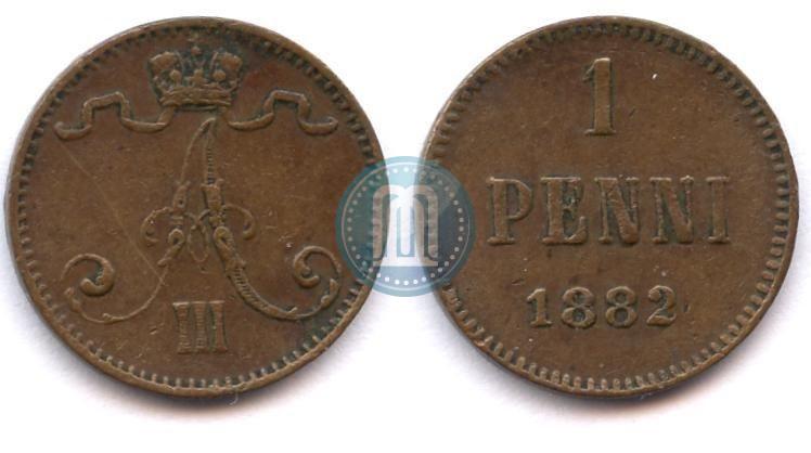 Picture 1 penni 1882 year  