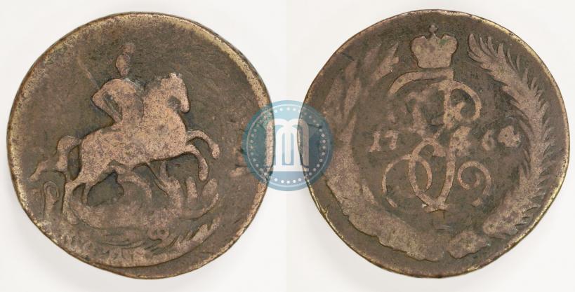 Picture 1 kopeck 1764 year СПМ 