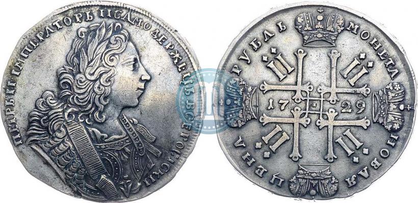 Picture 1 rouble 1729 year  "Type of 1729"