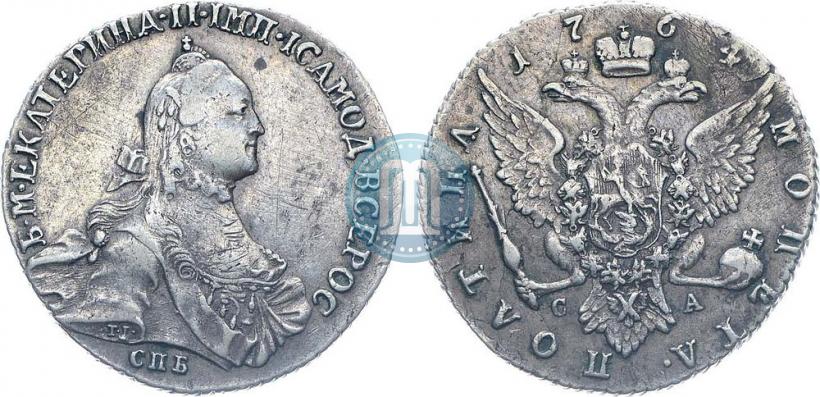 Picture Poltina 1764 year СПБ-СА 