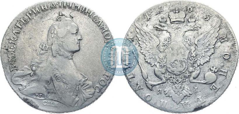 Picture Poltina 1765 year СПБ-ЯI 