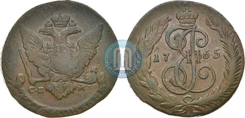 Picture 5 kopecks 1765 year СПМ 