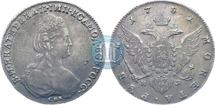 Picture 1 rouble 1782 year СПБ-ИЗ 