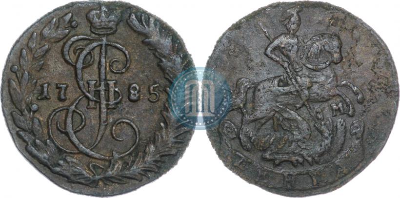 Фото Денга 1786 года КМ 
