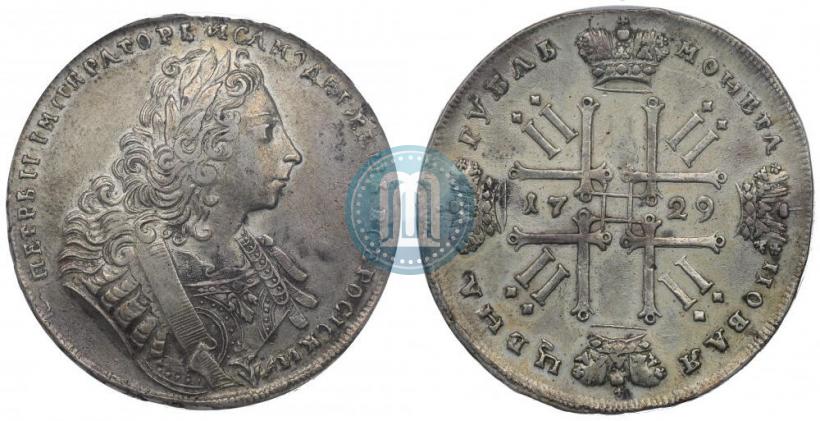 Picture 1 rouble 1729 year  "Type of 1729"