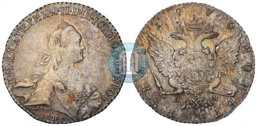 Picture 1 rouble 1770 year СПБ-ЯЧ 