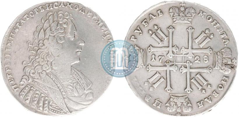 Picture 1 rouble 1728 year  "Type of 1728"