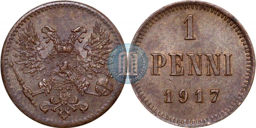 Picture 1 penni 1917 year  