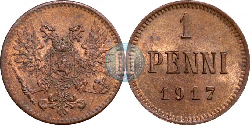 Picture 1 penni 1917 year  