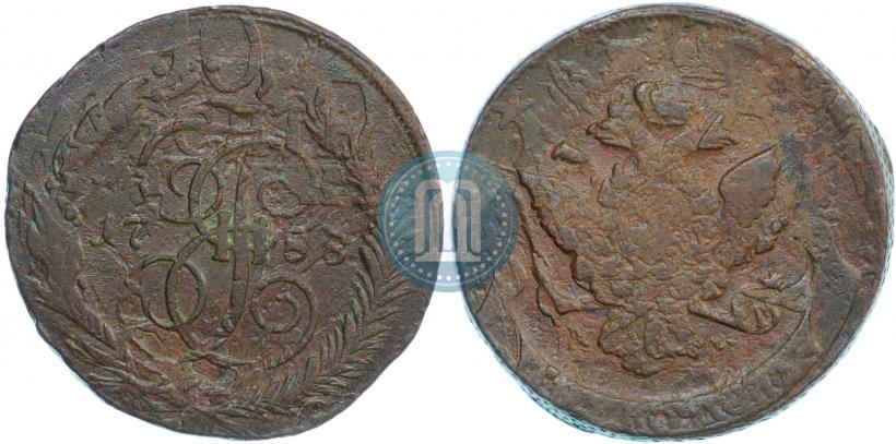 Фото 5 копеек 1788 года ММ 