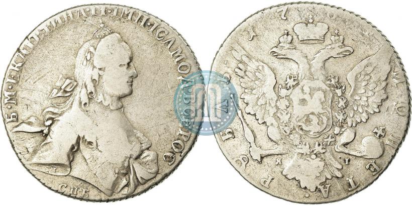 Picture 1 rouble 1764 year СПБ-ЯI 