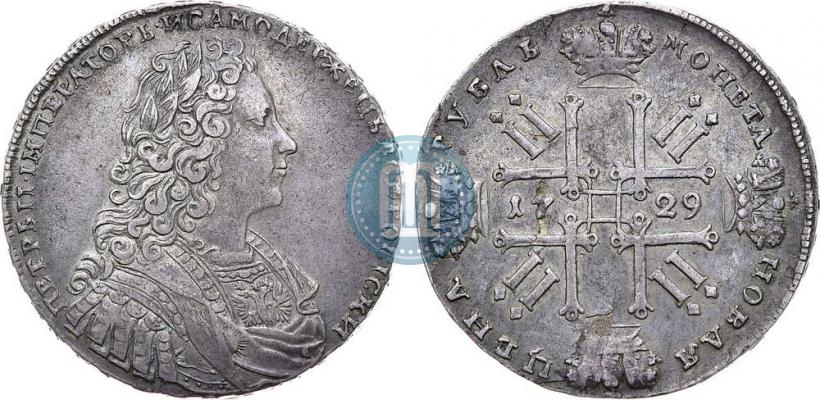 Picture 1 rouble 1729 year  "Type of 1728"