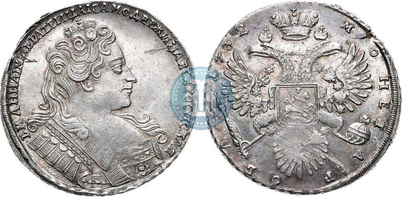 Picture 1 rouble 1732 year  