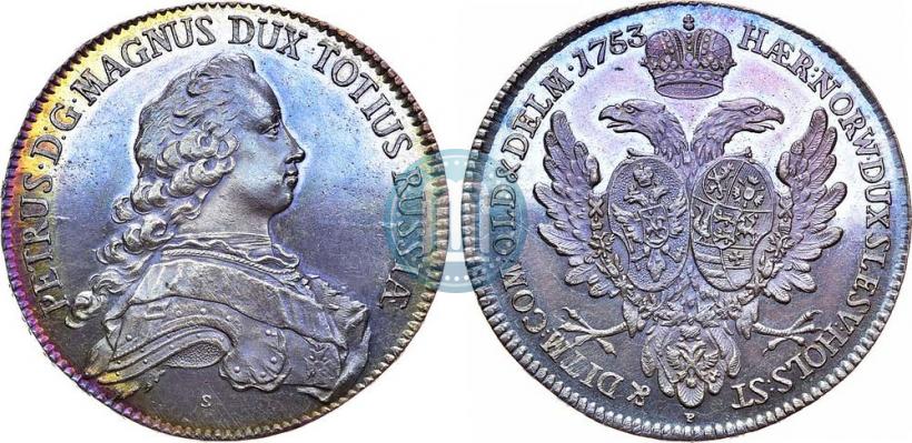 Picture Thaler 1753 year P "Albertusthaler"