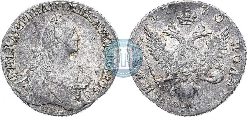 Фото Полуполтинник 1770 года ММД-EI 