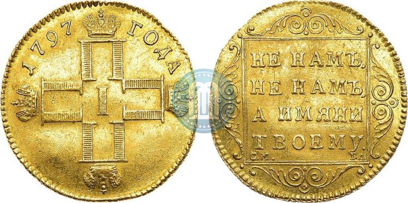 Picture 1 ducat 1797 year СМ-ГЛ 