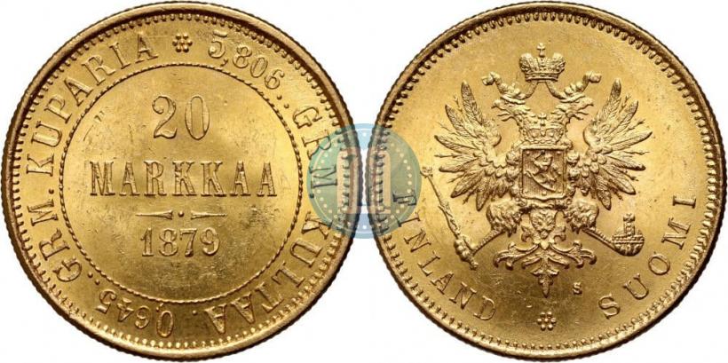 Фото 20 марок 1879 года S 