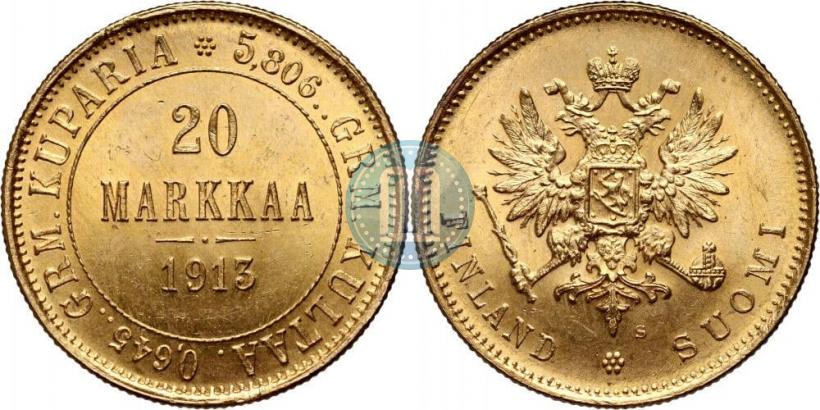 Picture 20 markkaa 1913 year S 