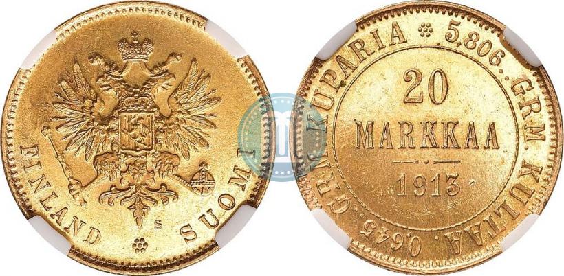 Picture 20 markkaa 1913 year S 