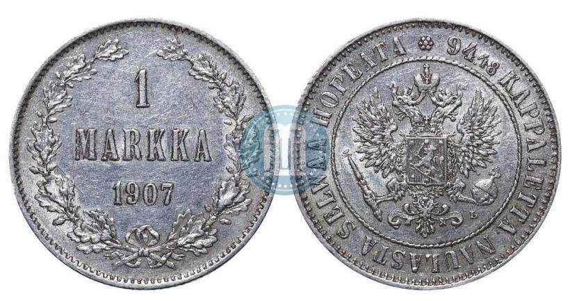 Фото 1 марка 1907 года L 