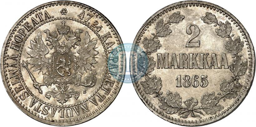 Фото 2 марки 1865 года S 