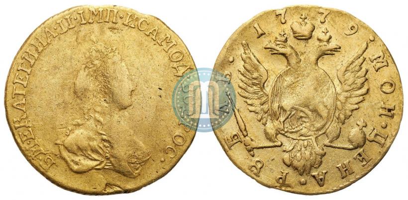 Фото 1 рубль 1779 года  