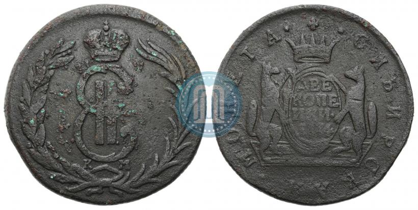 Фото 10 копеек 1767 года КМ 