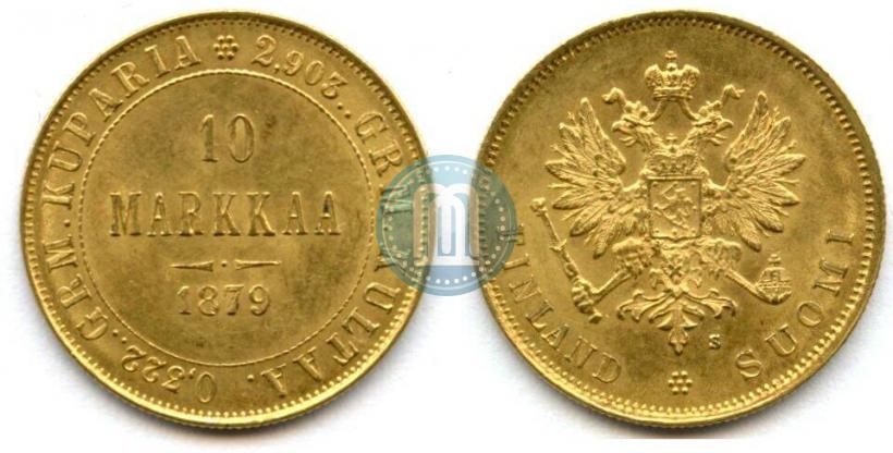 Picture 10 markkaa 1879 year S 