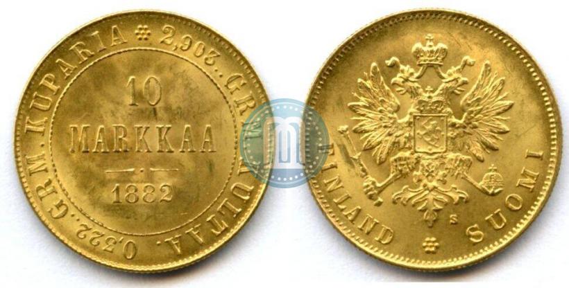 Фото 10 марок 1882 года S 