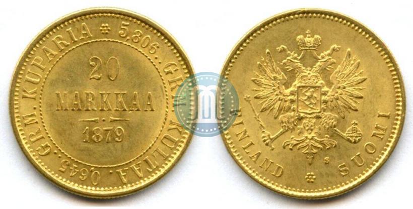 Picture 20 markkaa 1879 year S 
