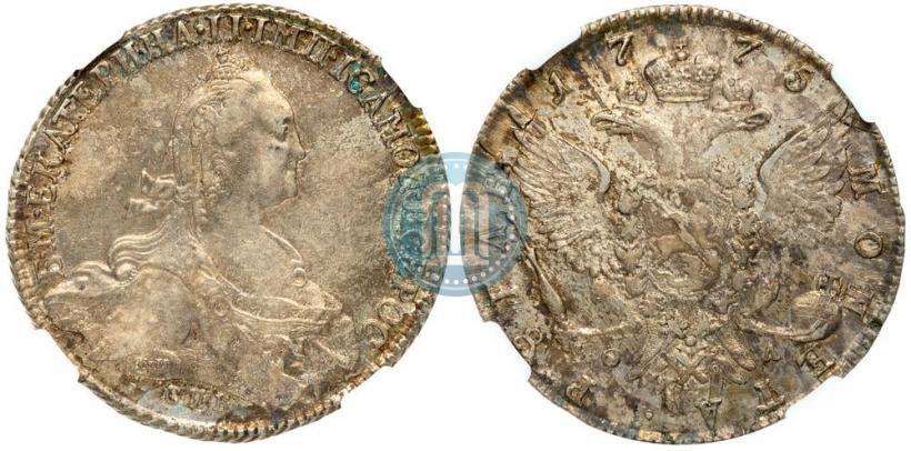 Picture 1 rouble 1775 year СПБ-ФЛ 