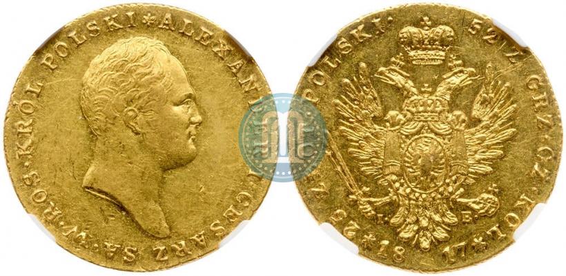 Picture 25 złotych 1817 year IB 