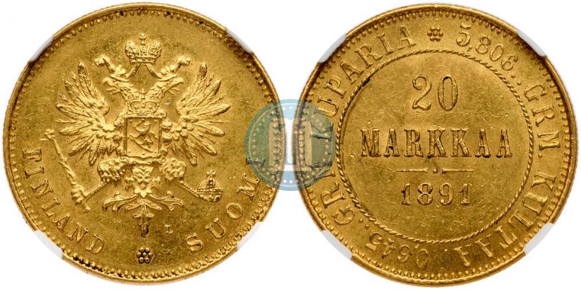Фото 20 марок 1891 года L 