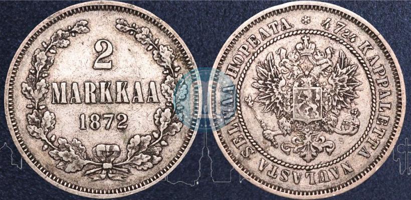 Фото 2 марки 1872 года S 
