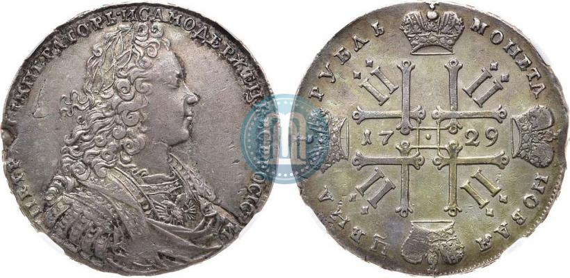 Picture 1 rouble 1729 year  "Type of 1728"