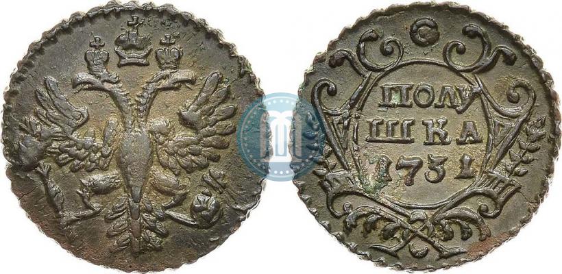 Picture Polushka 1731 year  