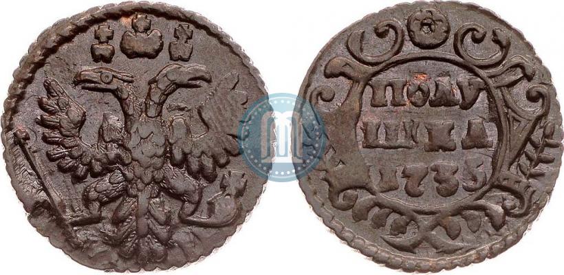 Picture Polushka 1735 year  