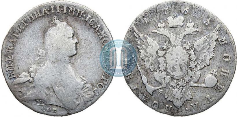 Picture Poltina 1765 year СПБ-ЯI 