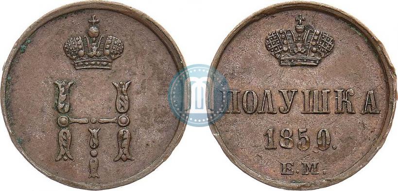 Picture Polushka 1850 year ЕМ 