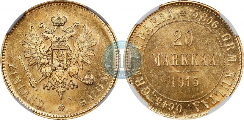 Picture 20 markkaa 1913 year S 