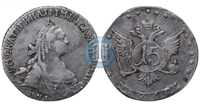 Picture 15 kopecks 1769 year ММД 