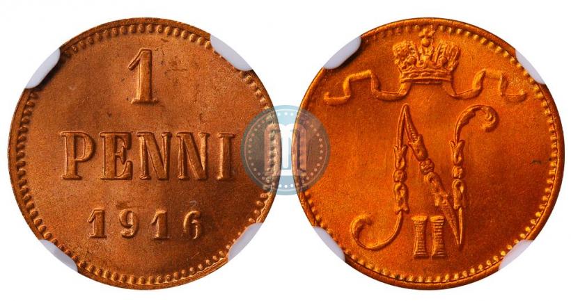 Picture 1 penni 1916 year  