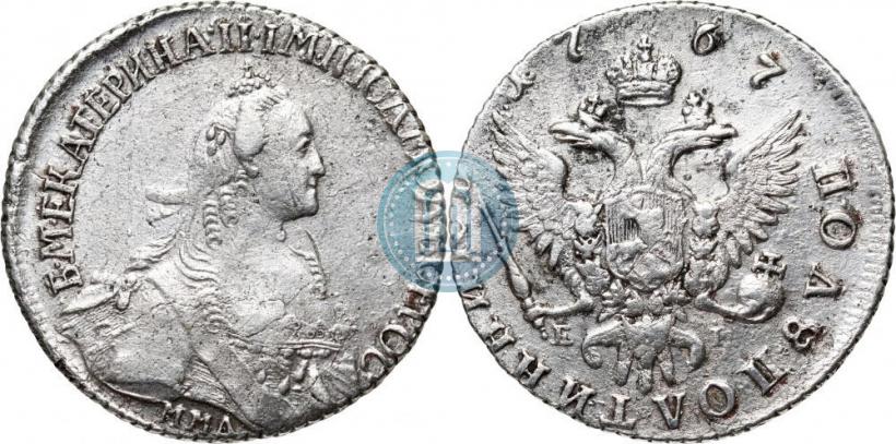 Фото Полуполтинник 1767 года ММД-EI 